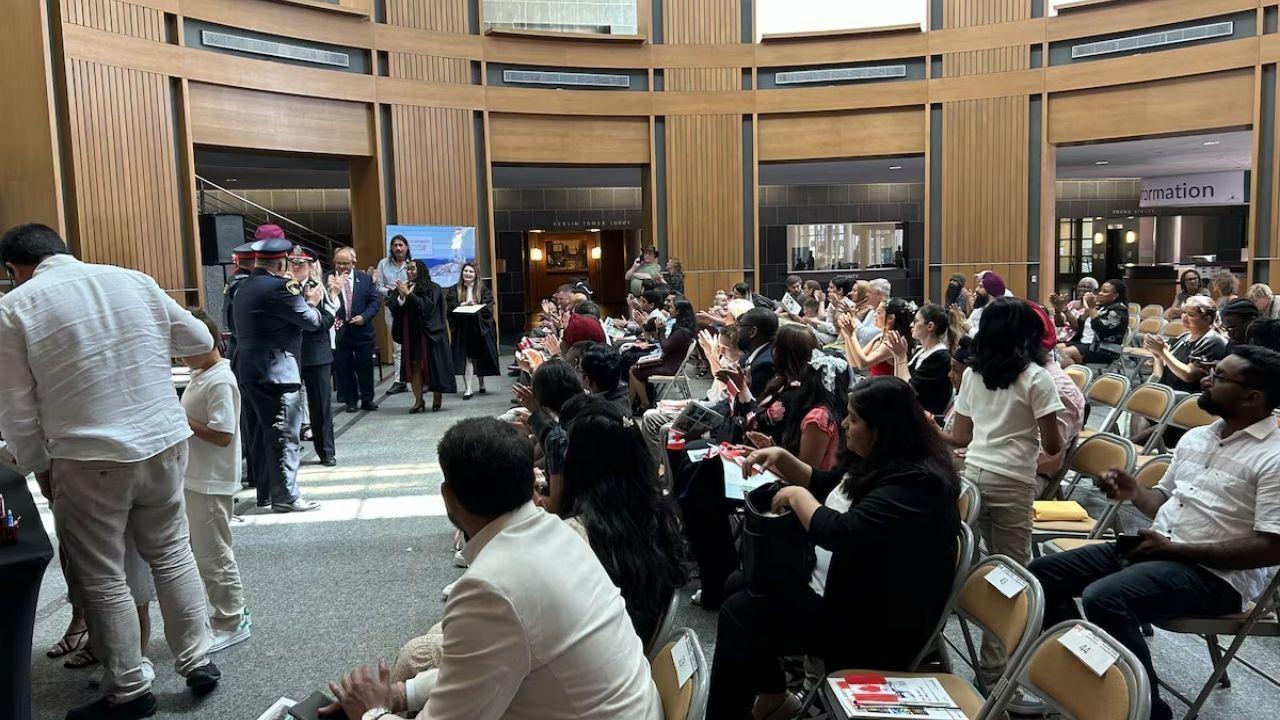 Fifty New Canadians Sworn In at Kitchener Ceremony