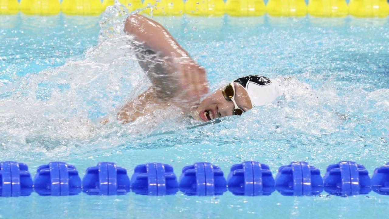 12-Year-Old Yu Zidi Shakes World Swimming in Singapore