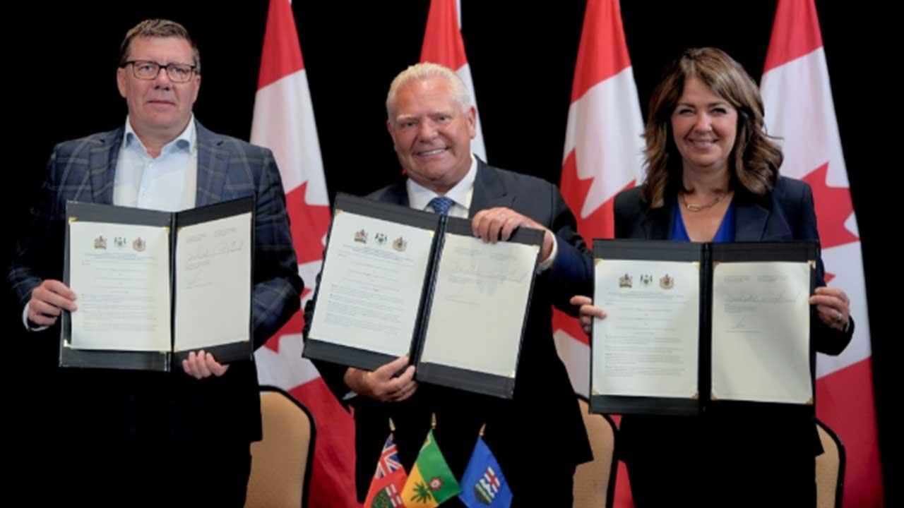 Saskatchewan Joins Ontario, Alberta to Build Jobs, Rail & Pipelines for Canada