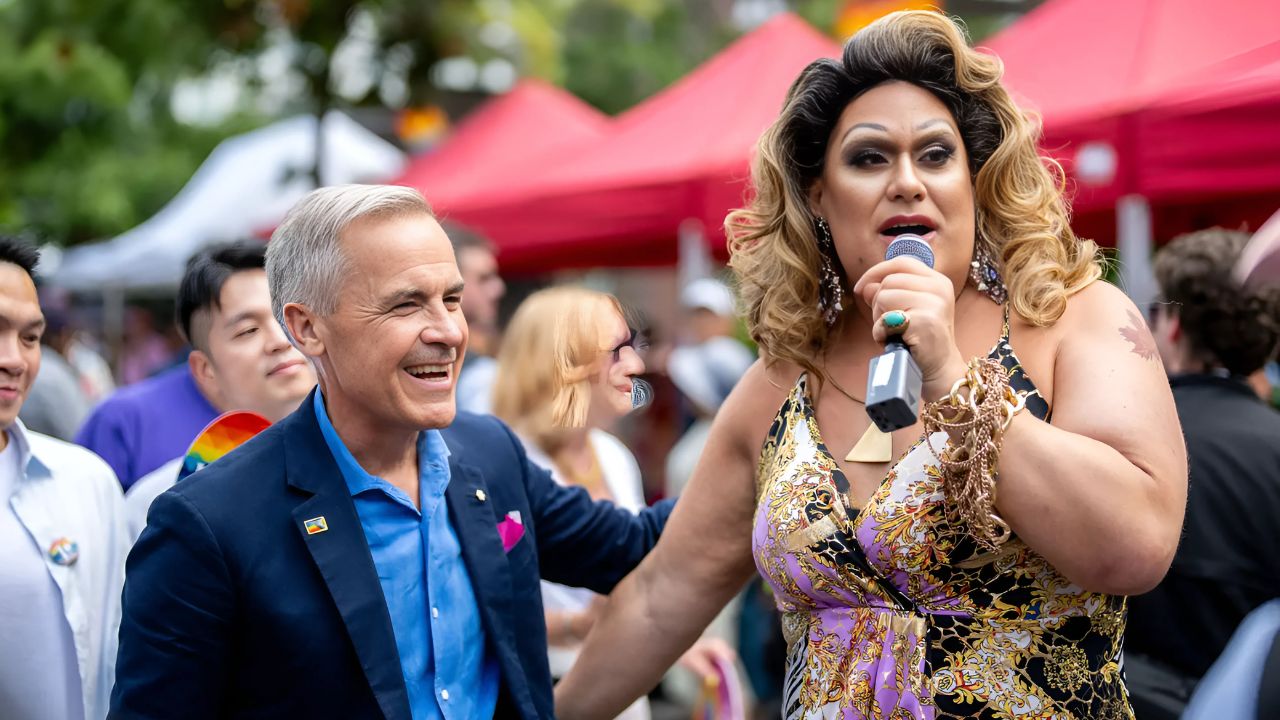 Prime Minister Mark Carney Surprises Everyone at Vancouver Pride Parade