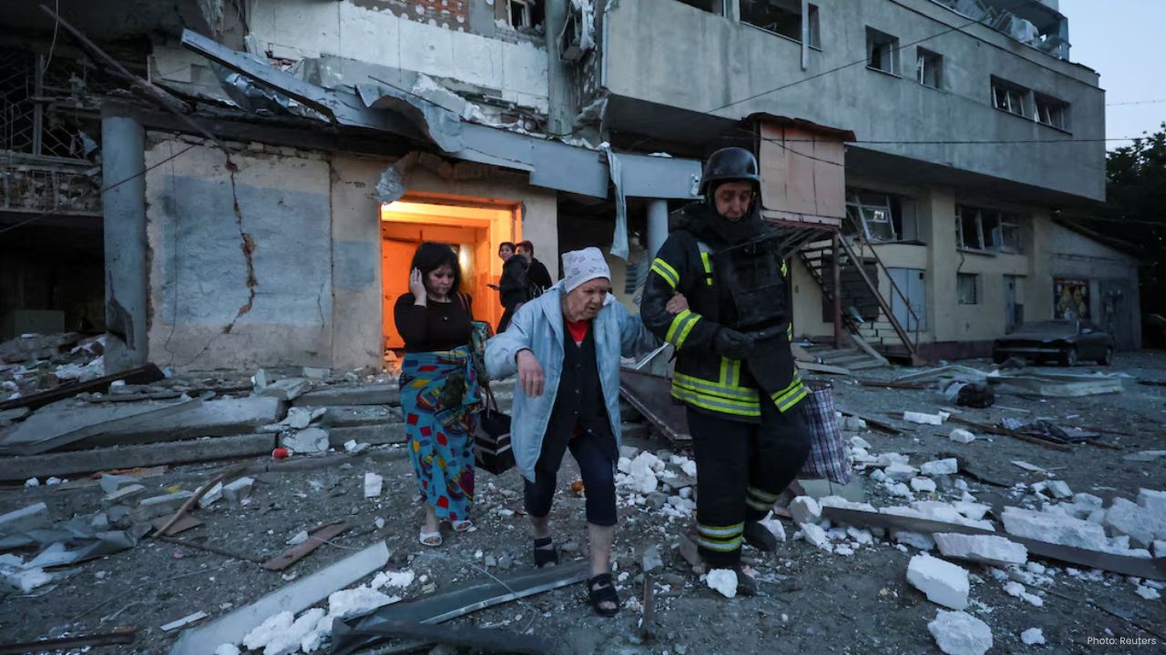 Russia launches massive drone missile strike on Ukraine cities