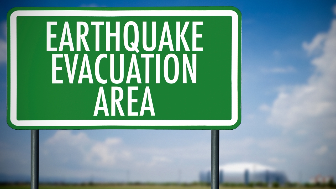 Earthquake Risk Evacuation Alert Issued Residents on Standby