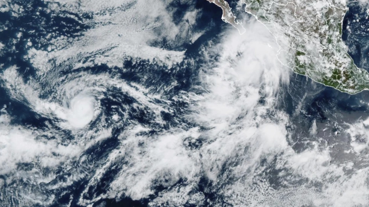 Hurricane Kiko and Tropical Storm Lorena Strengthen in Eastern Pacific