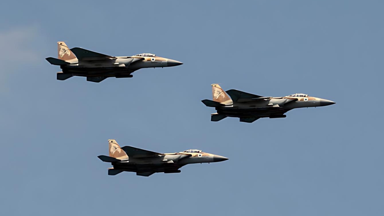 Israel Launches Airstrikes Near Three Syrian Cities