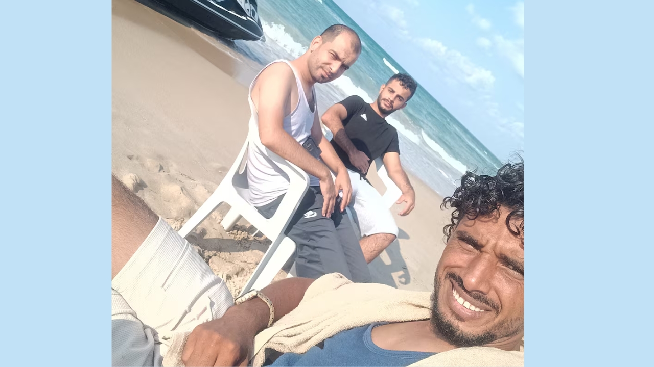 Palestinian man escapes Gaza to Europe on jet ski