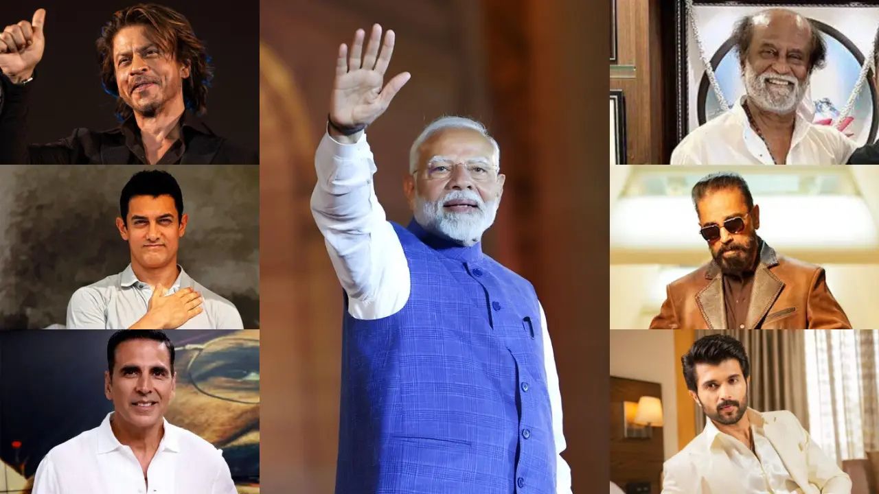 PM Narendra Modi Turns 75: Bollywood Celebrities Extend Heartfelt Birthday Wishes