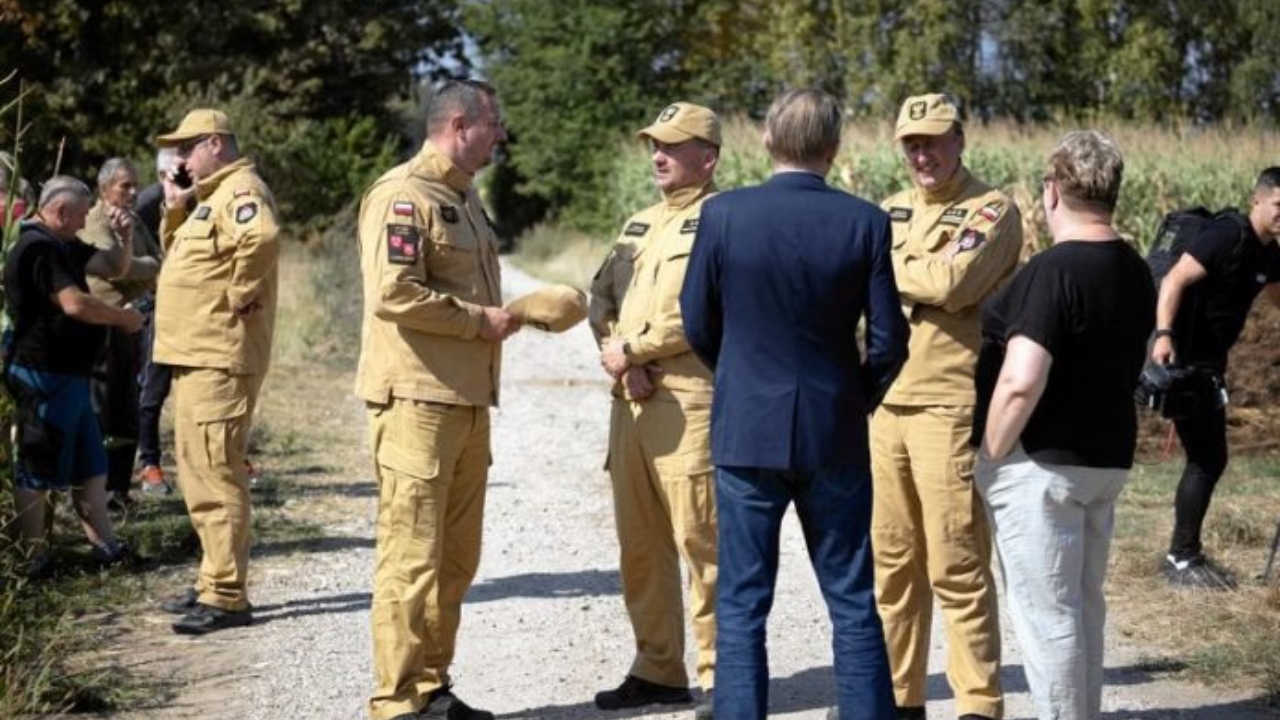 Missile Pieces Found in Eastern Poland After Drone Shootdown