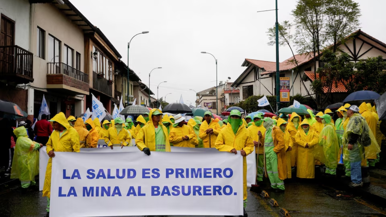 Mass Protest in Ecuador Over Mine Threat to Water & Nature