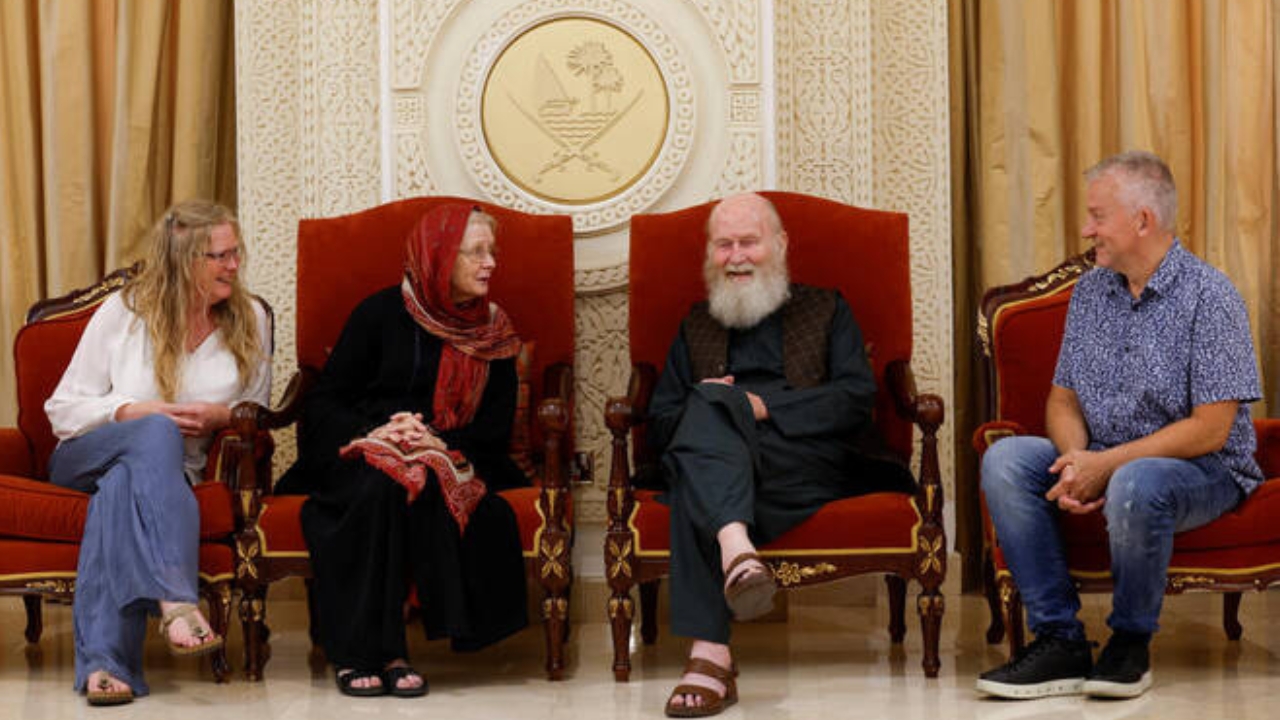 Elderly British Couple Freed by Taliban Flying Home Safely