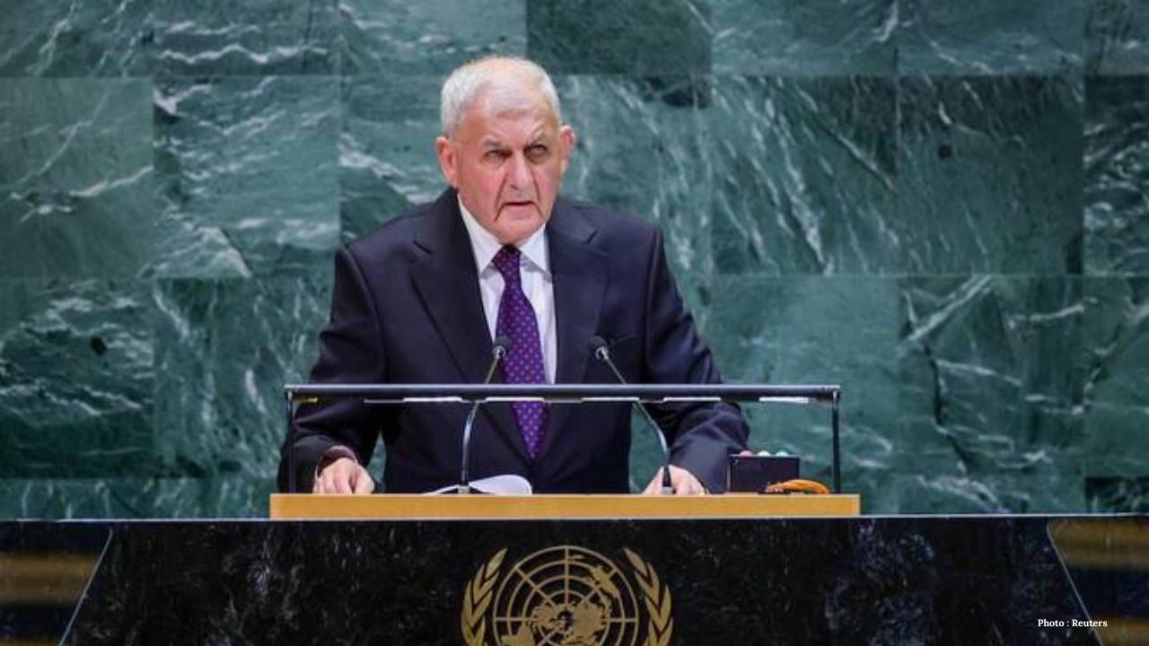 Iraq President Says World Is Selective on Human Rights, Calls for Palestinian Justice