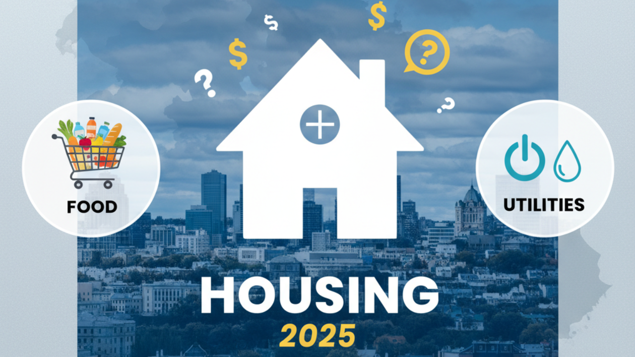 Quebec Living Costs 2025: Housing, Food, Utilities & Budget Tips