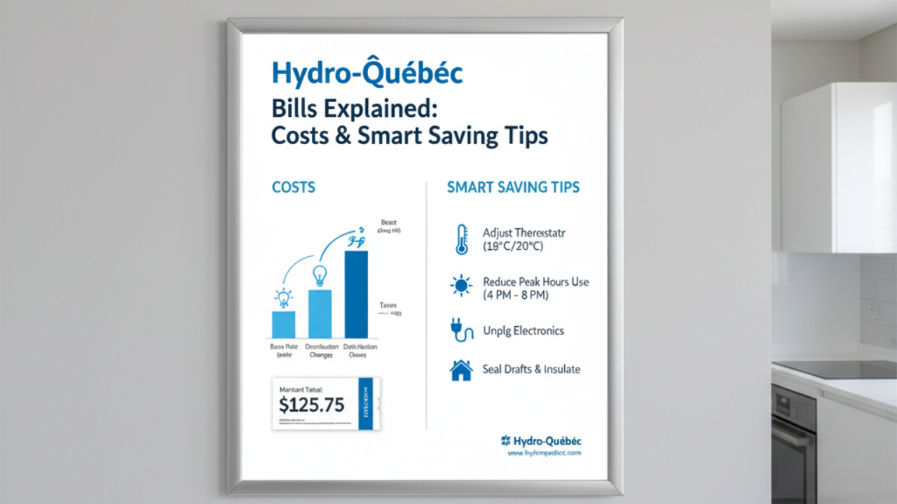 Practical Ways to Reduce Your Hydro-Québec Bill