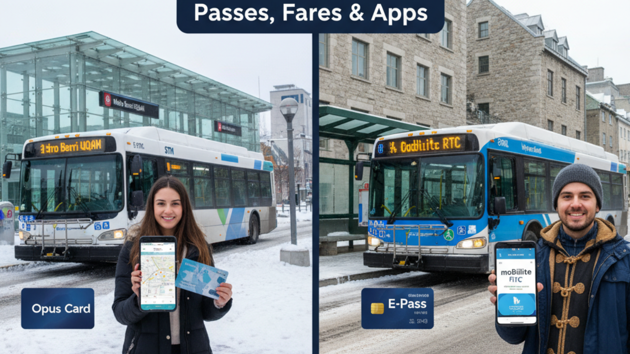 How to Navigate Public Transit in Montreal and Quebec City Efficiently
