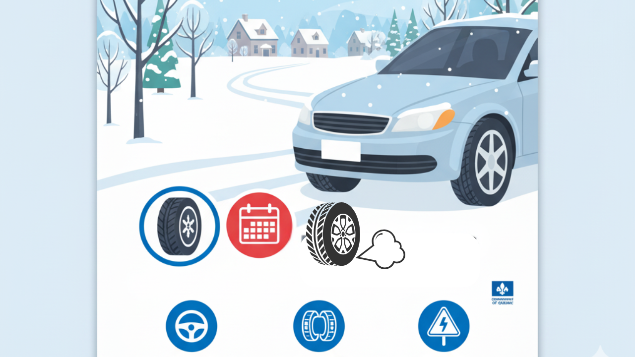 How to Avoid Winter Tire Fines in Quebec
