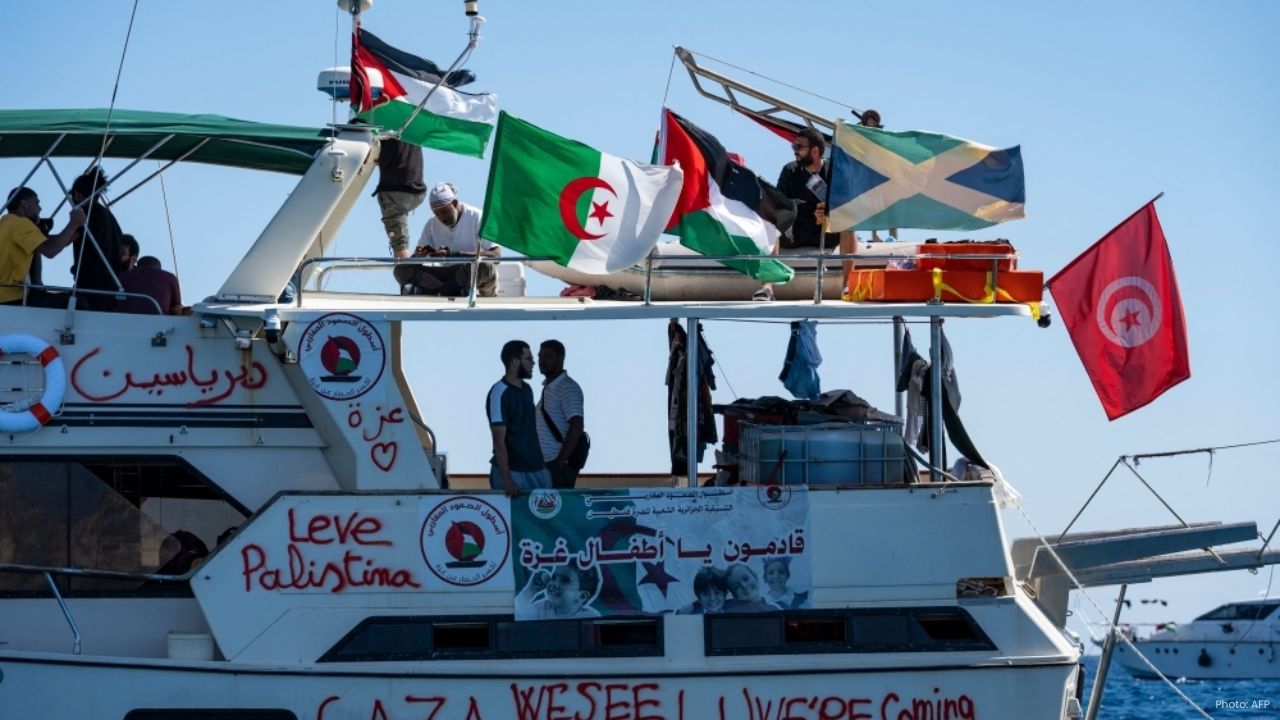Israeli Navy Intercepts Gaza Aid Flotilla with Greta Thunberg Onboard