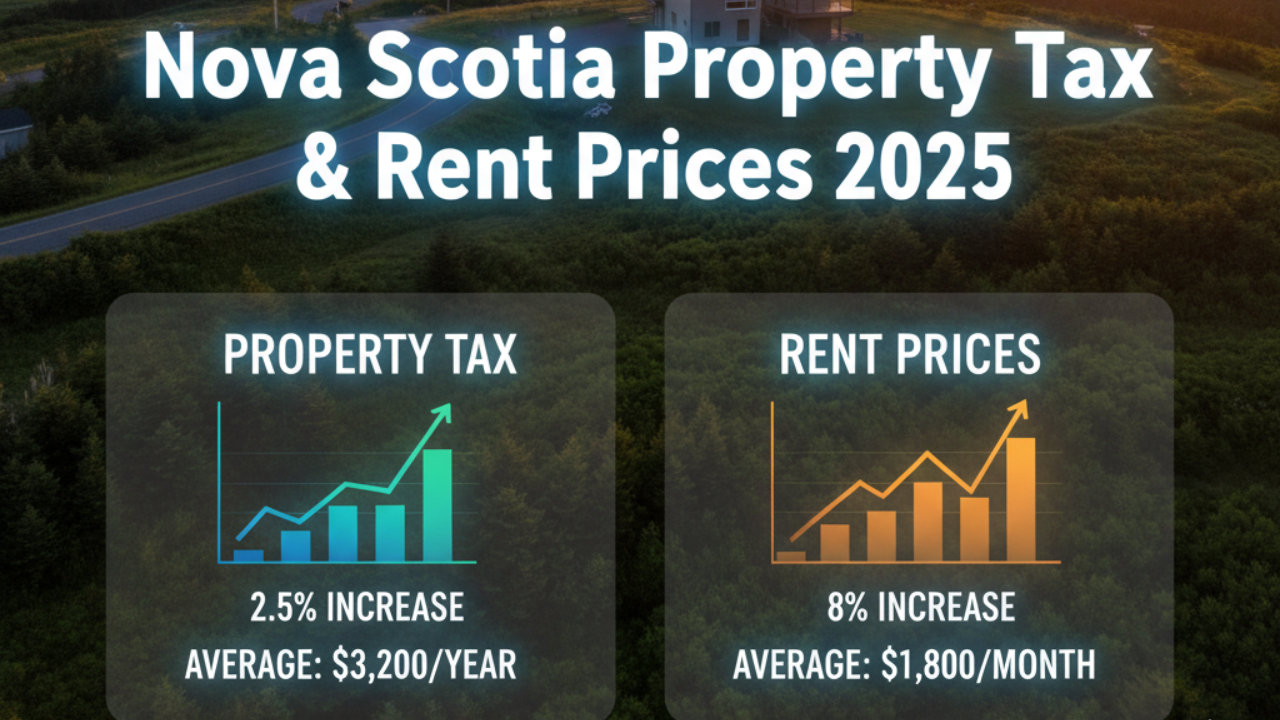 Comparing Property Taxes and Rent Costs Across Nova Scotia Cities in 2025