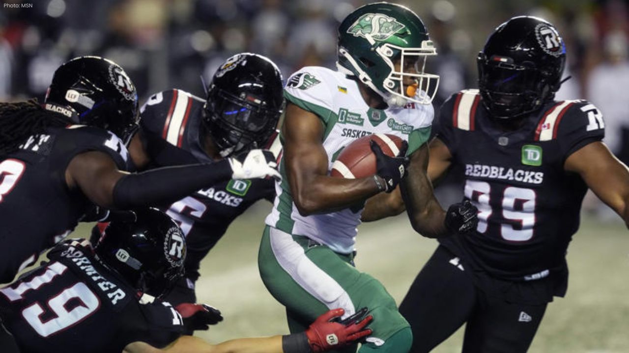 Roughriders’ Defence Shines in 20-13 Win Over Ottawa REDBLACKS
