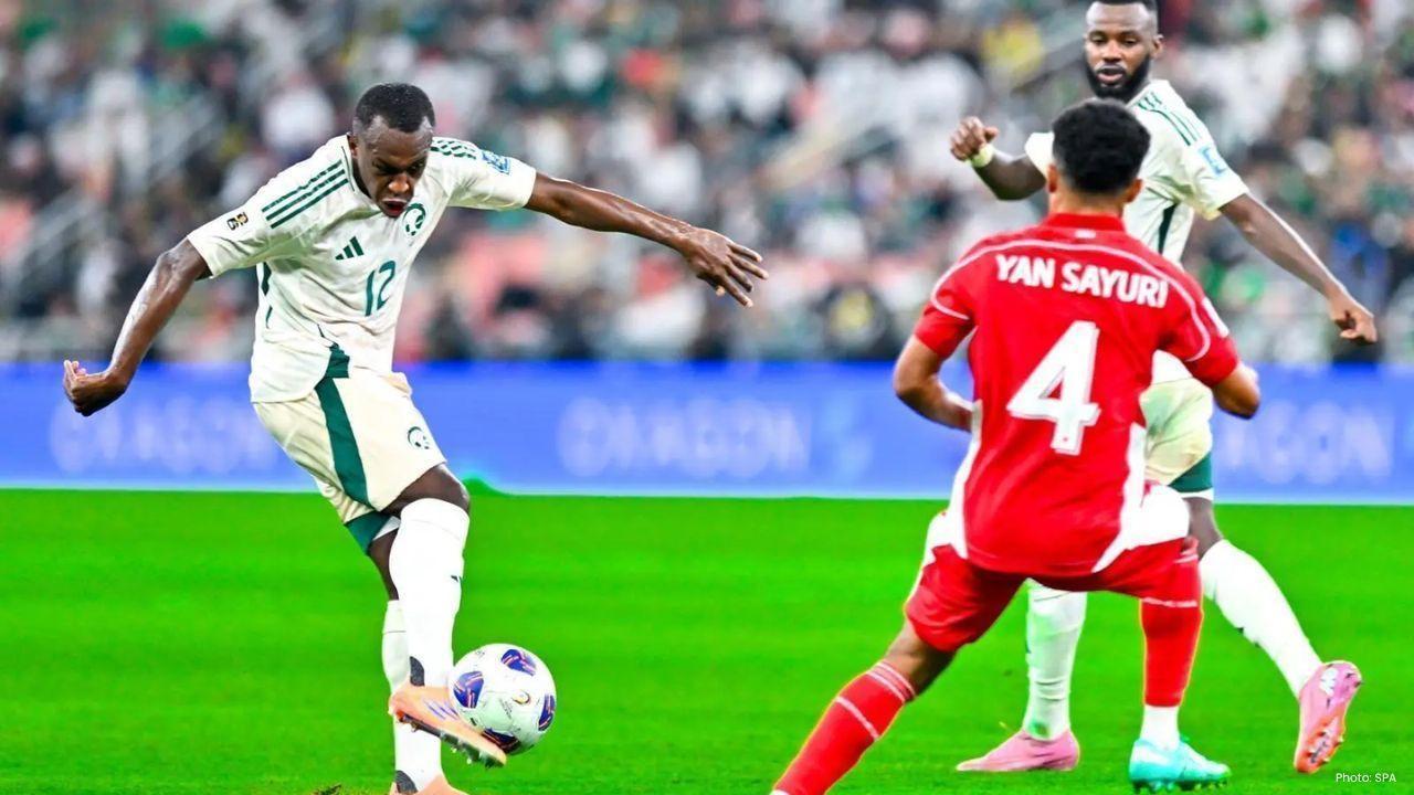 Saudi Arabia Triumphs 3-2 Over Indonesia in Asian World Cup Playoff