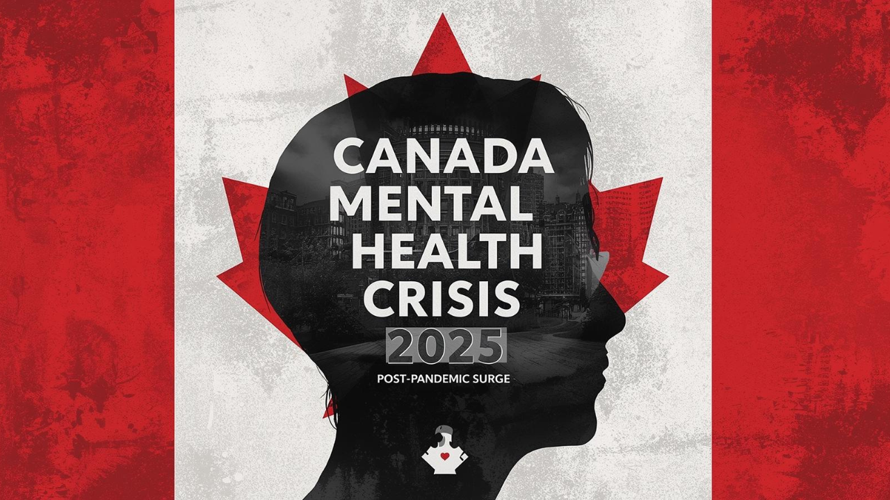 Canada’s Mental Health Crisis 2025: Post-Pandemic Surge