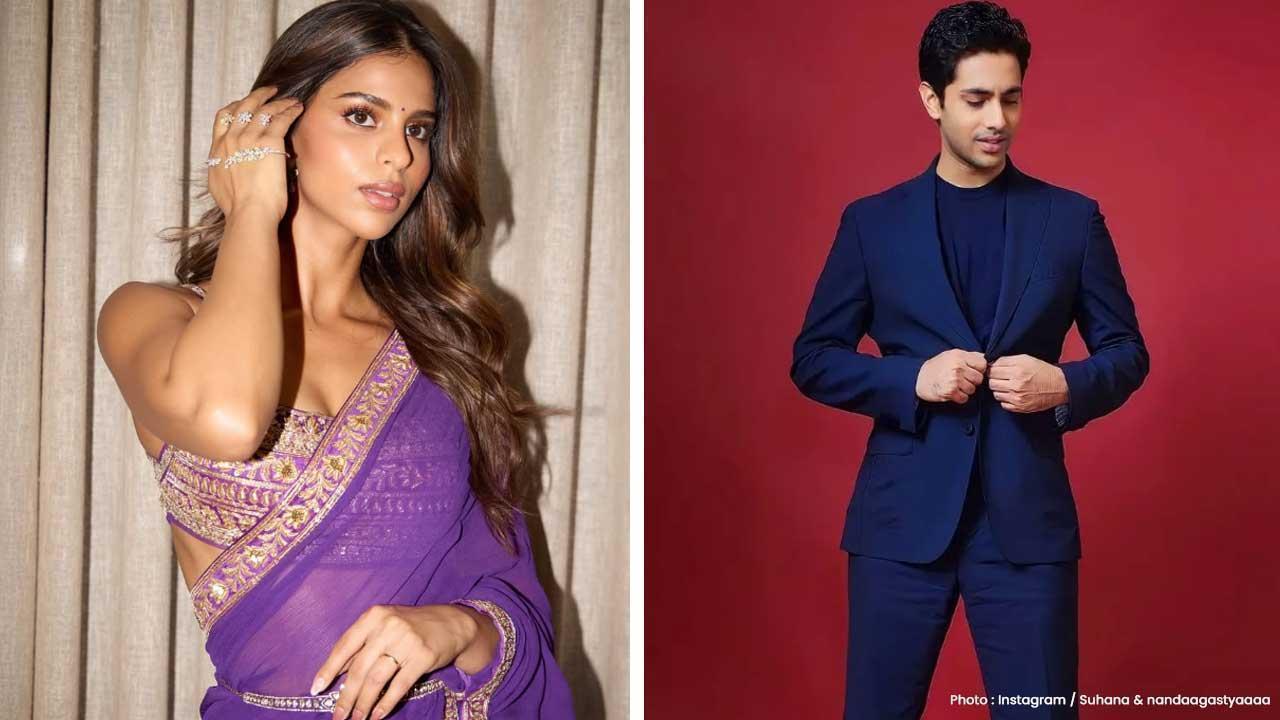 Suhana Khan & Agastya Nanda Steal Spotlight at Diwali Party