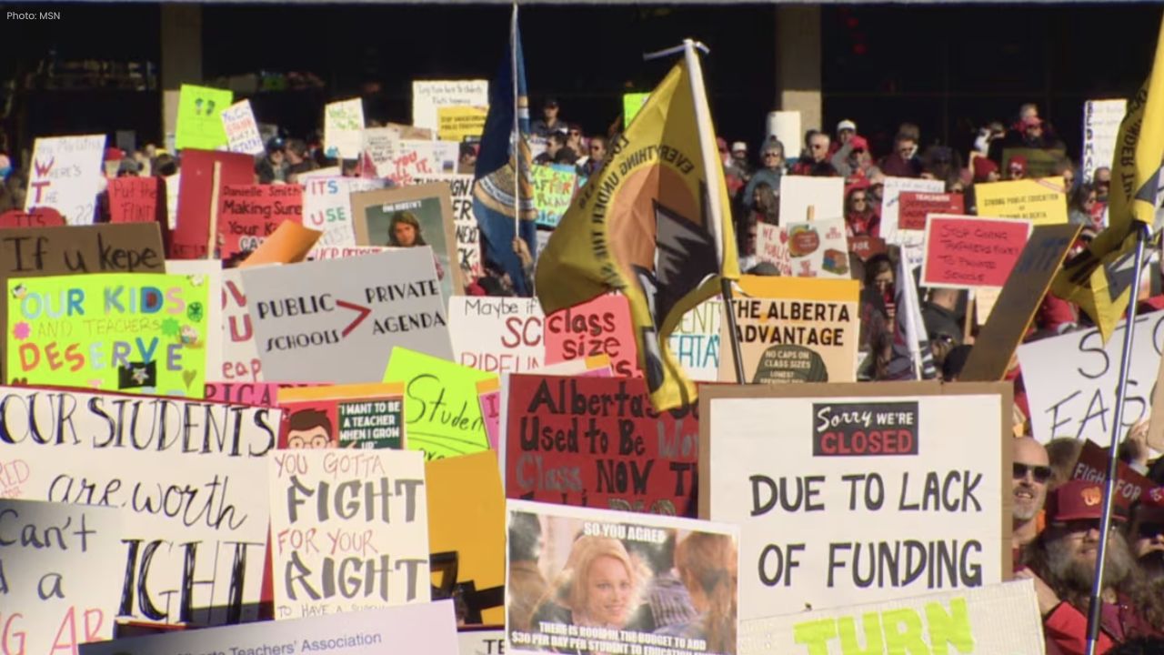 Alberta Teachers’ Strike 2025 Classrooms Silent Voices Loud