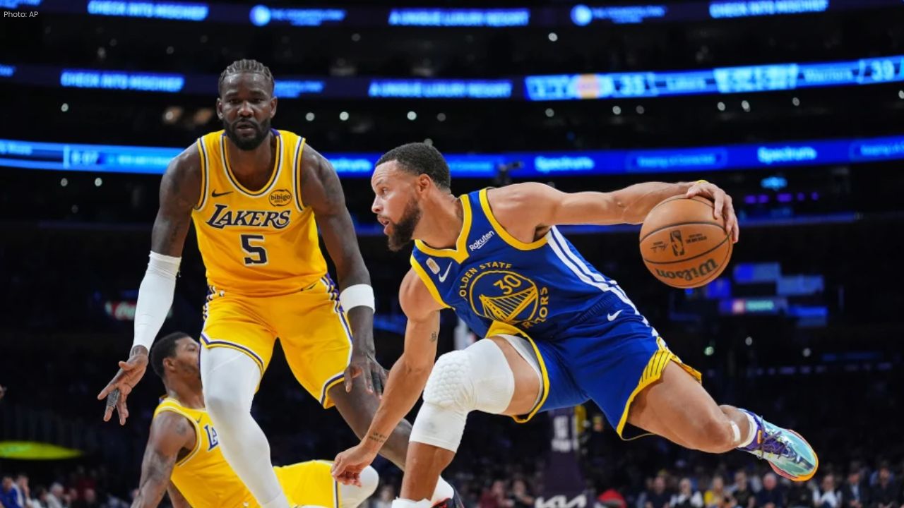 NBA Season Kicks Off Thunder Thrill Warriors Cruise Past Lakers