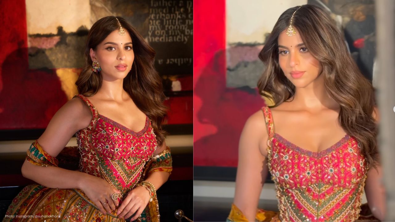 Suhana Khan’s Stunning Yellow Lehenga for Diwali Festive Look