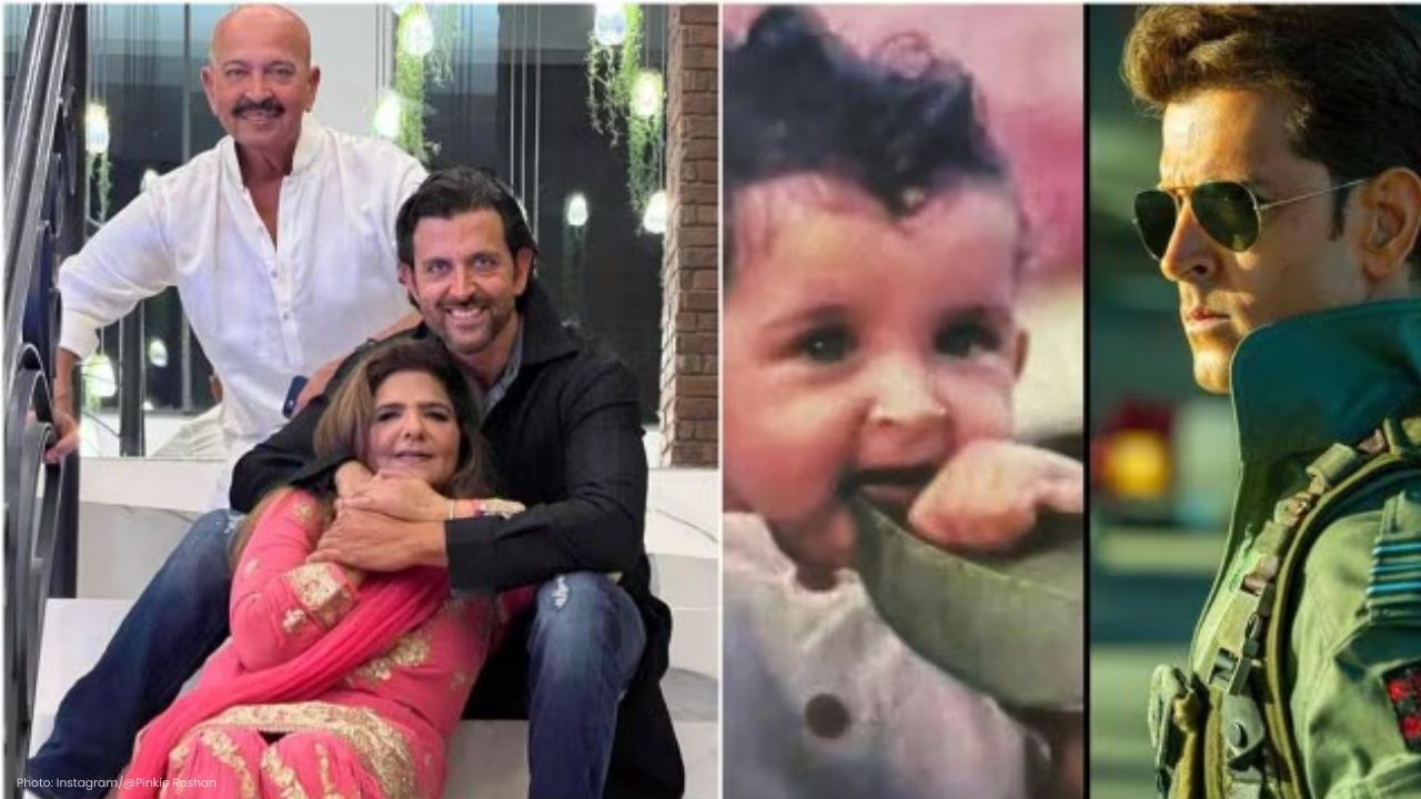Hrithik Roshan Celebrates His 'Benjamin Button' Mom Pinkie on Her Birthday
