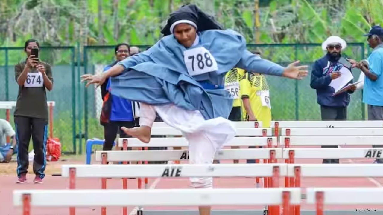 Sister Sabina's Inspired Victory at Kerala's Hurdle Race