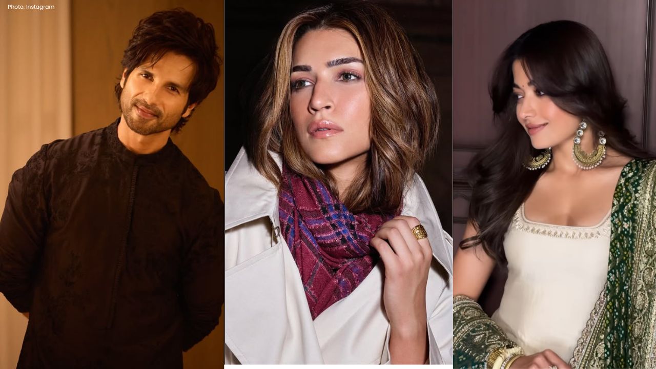 Rashmika, Kriti, & Shahid Light Up Cocktail 2's Set in Italy
