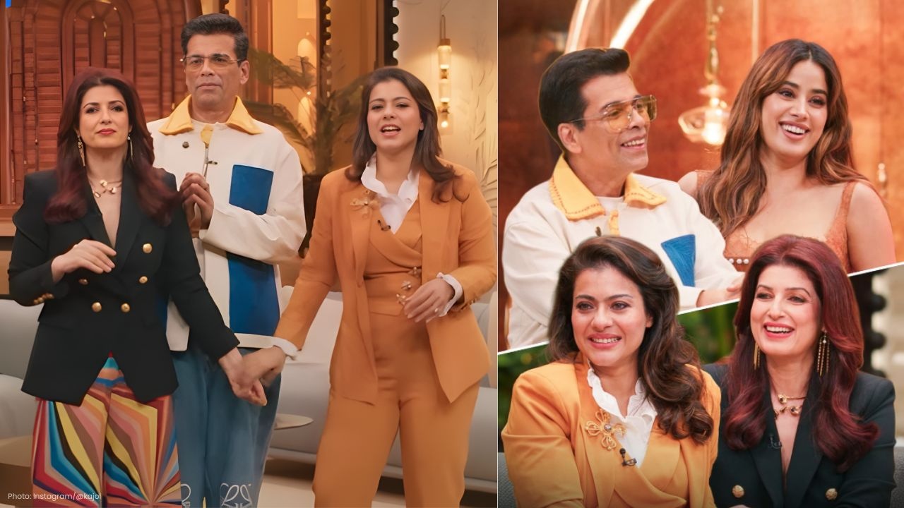 Kajol, Twinkle, and Janhvi Discuss Infidelity, Sparking Online Conversations
