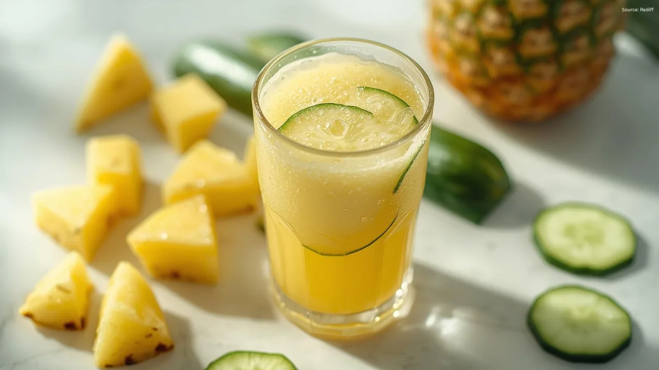 Pineapple Cucumber Juice – Benefits, Recipe, and Detox Myths
