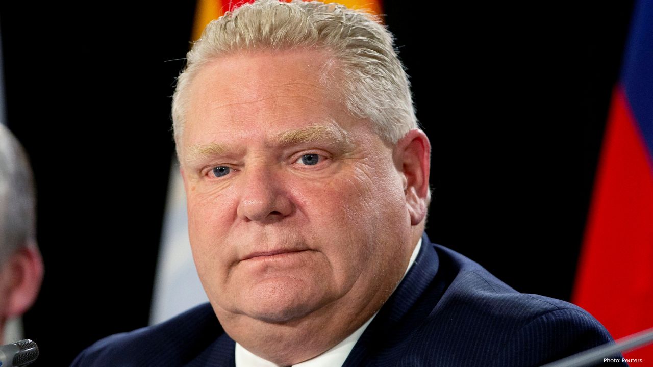 Doug Ford defends anti-tariff ad after Trump halts trade talks