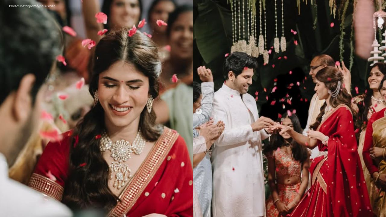Allu Sirish Gets Engaged to Nayanika Reddy in Intimate Ceremony
