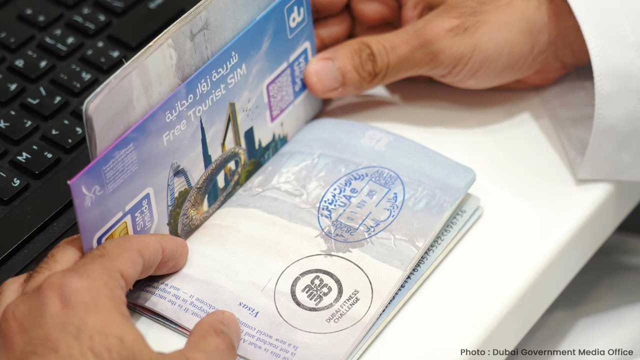 Dubai International Airport Stamps Travellers with 30×30 Fitness Challenge Mark