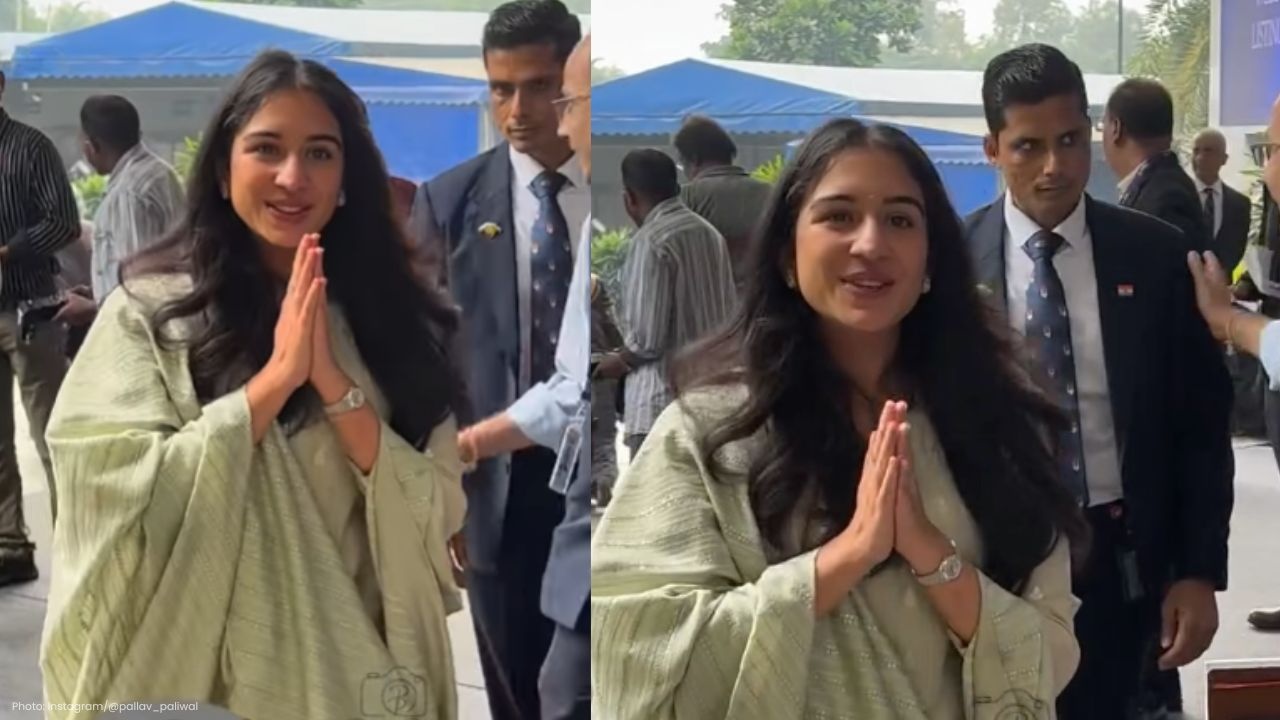 Radhika Merchant Radiates Grace in a Mint-Green Ensemble