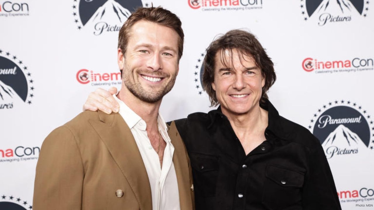 Tom Cruise Celebrates Glen Powell’s ‘The Running Man’ Premiere