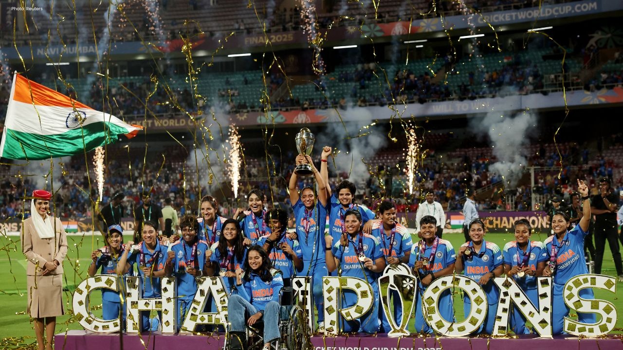 India Celebrates Historic Women's World Cup Victory