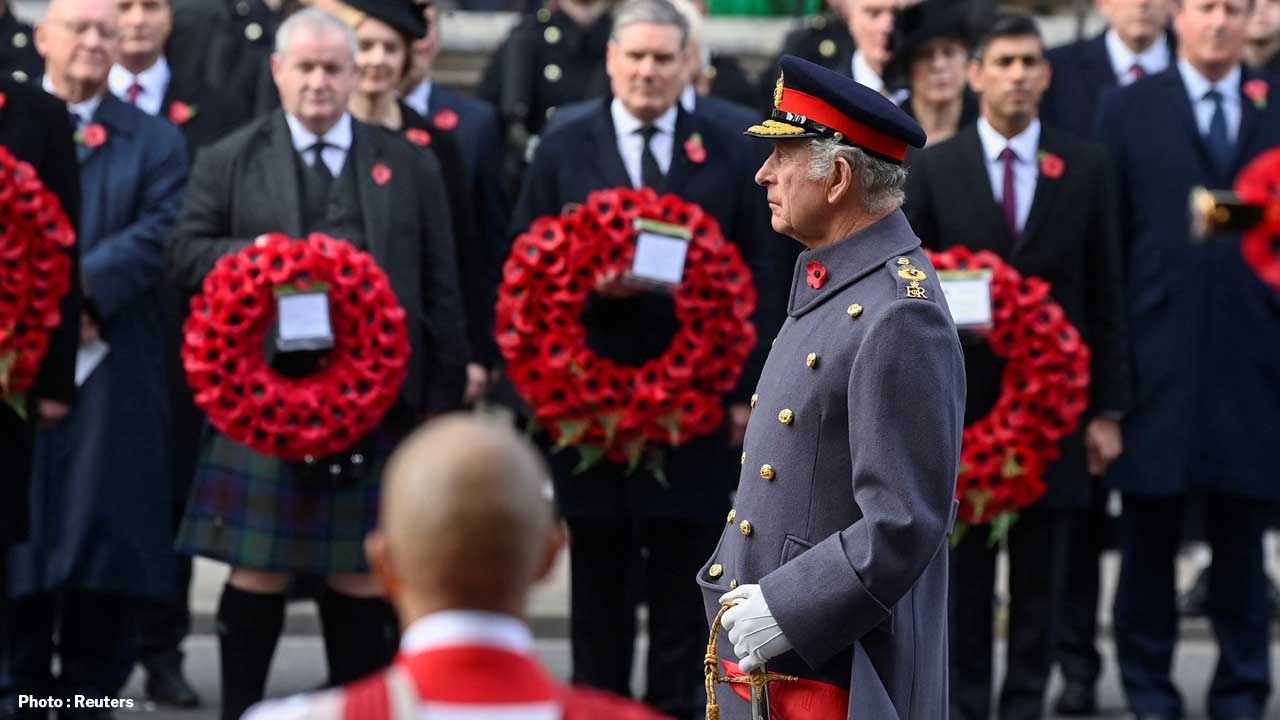 King Charles III Commemorates the Fallen in Britain’s Remembrance Ceremony