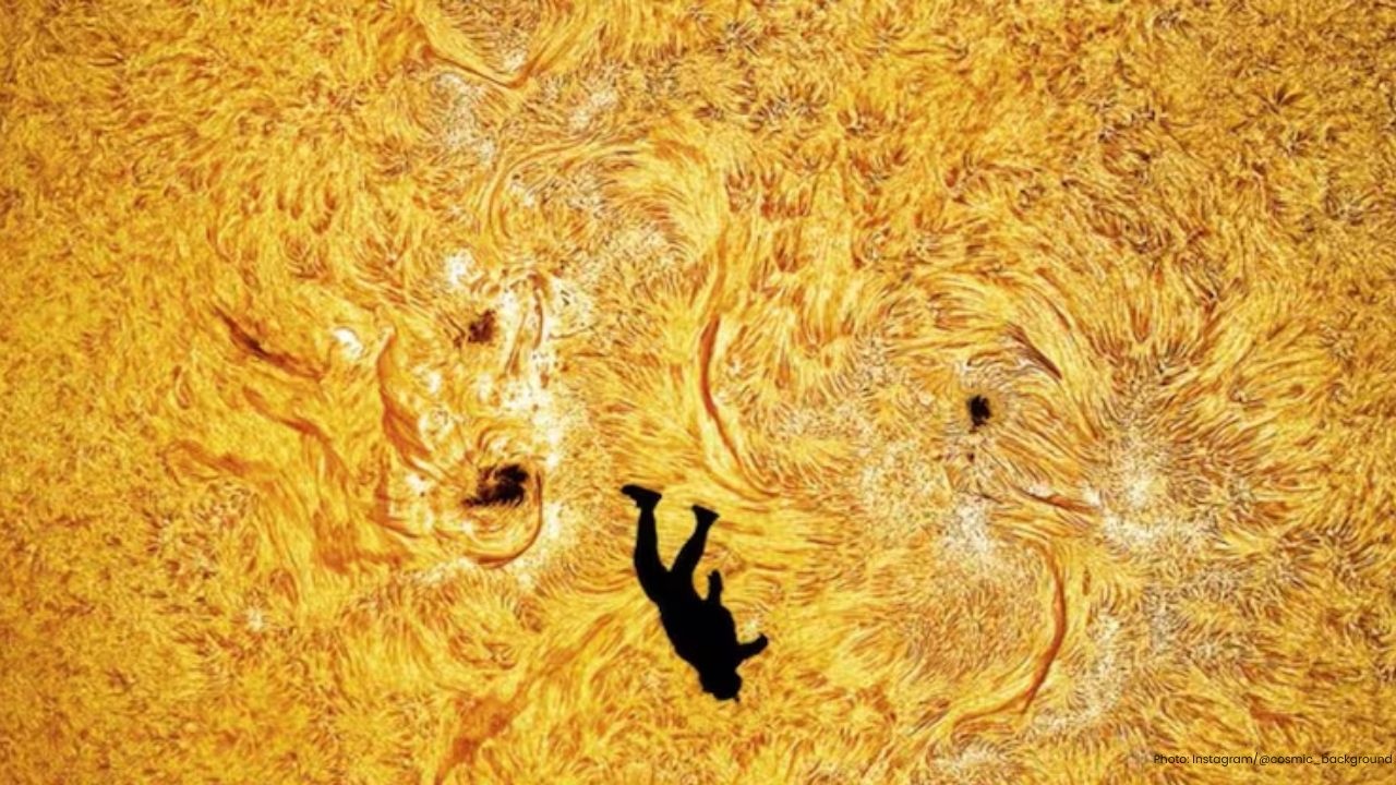 Arizona Photographer Snaps Incredible Skydiver Against the Sun