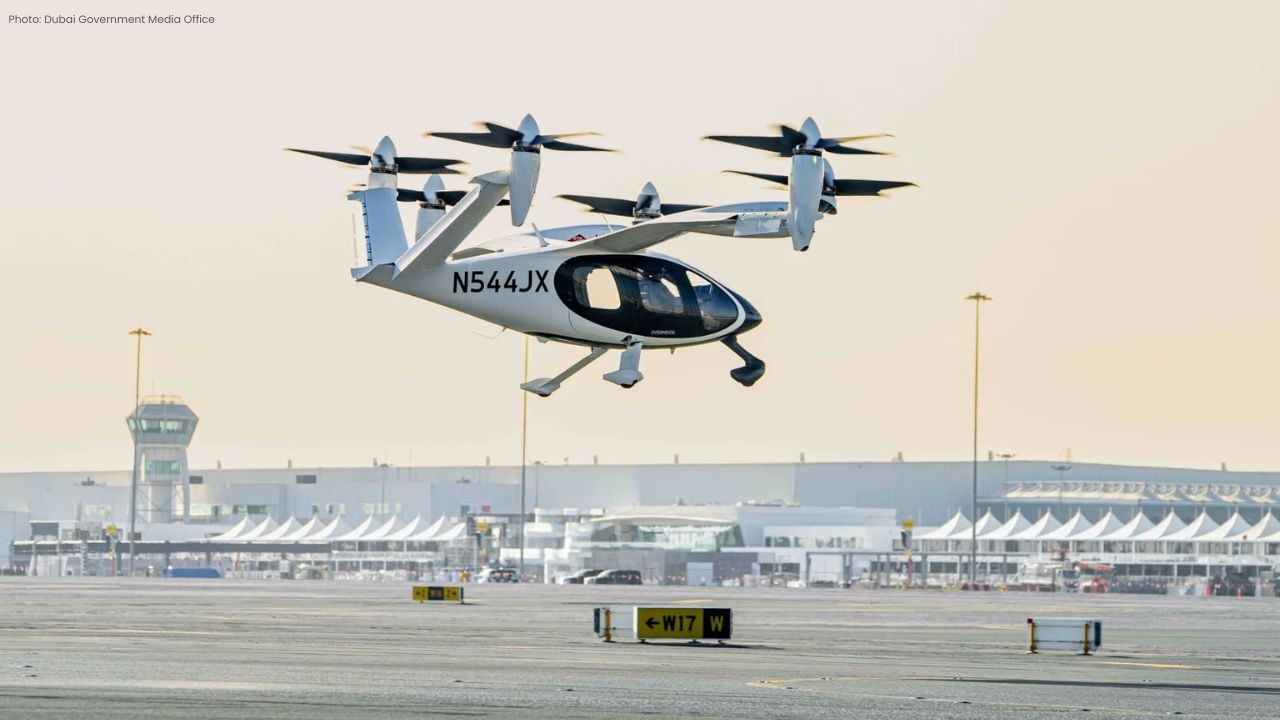 Dubai Launches Its Inaugural Crewed Air Taxi Flight