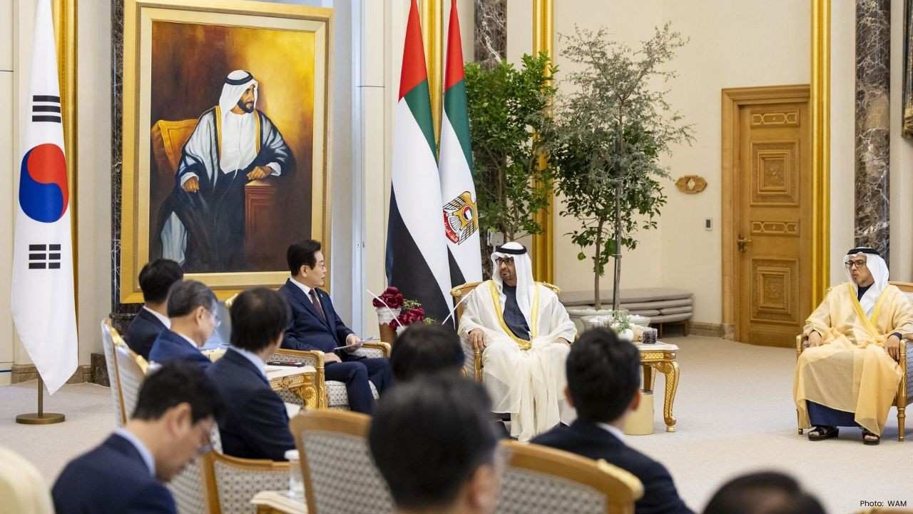 UAE President and South Korean Leader Enhance Cooperation