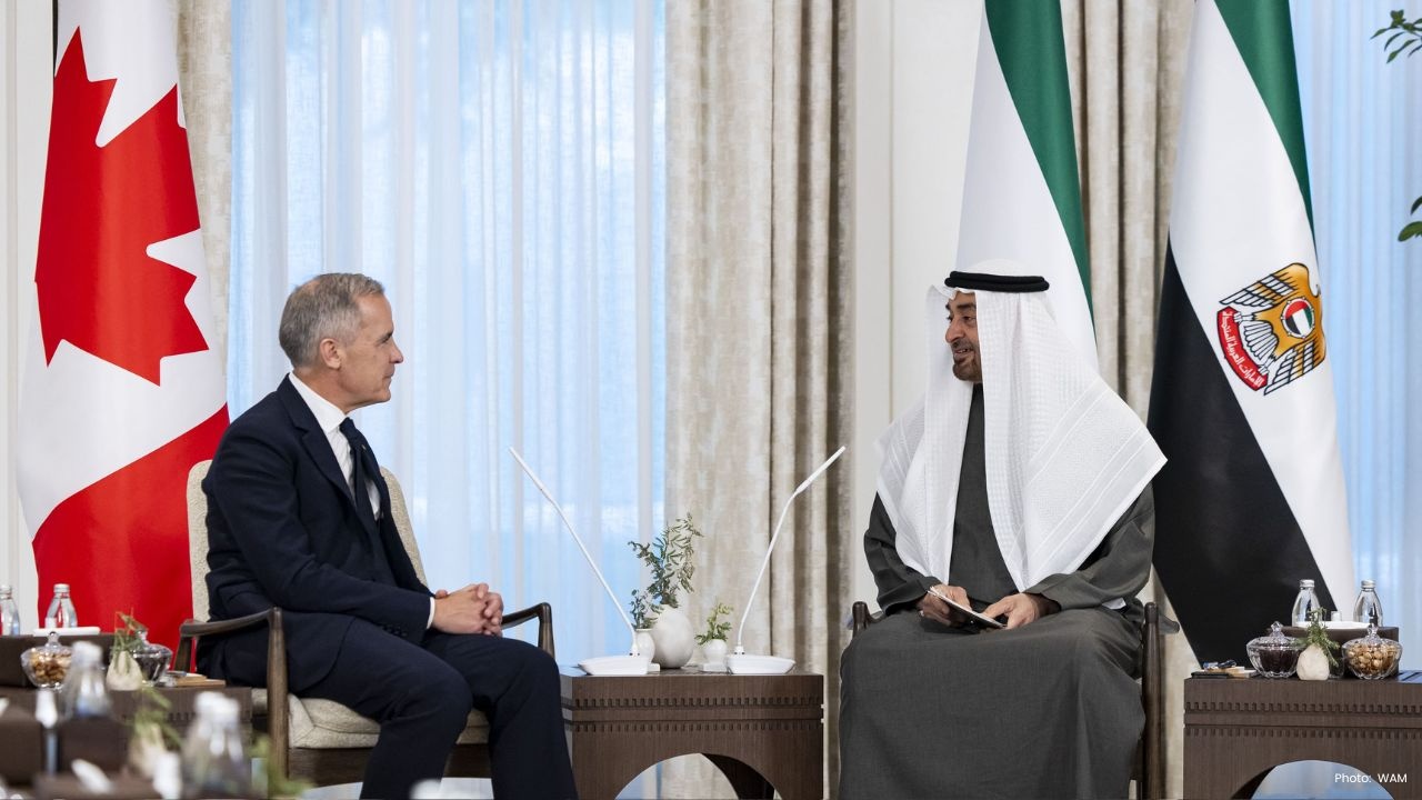 Strengthening Ties: UAE President and Canadian PM Meet