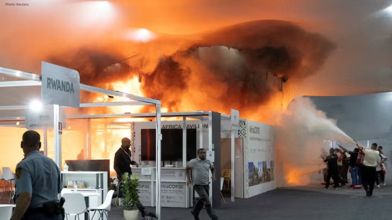 Blaze Disrupts COP30 Climate Talks in Brazil, Postponing Crucial Negotiations