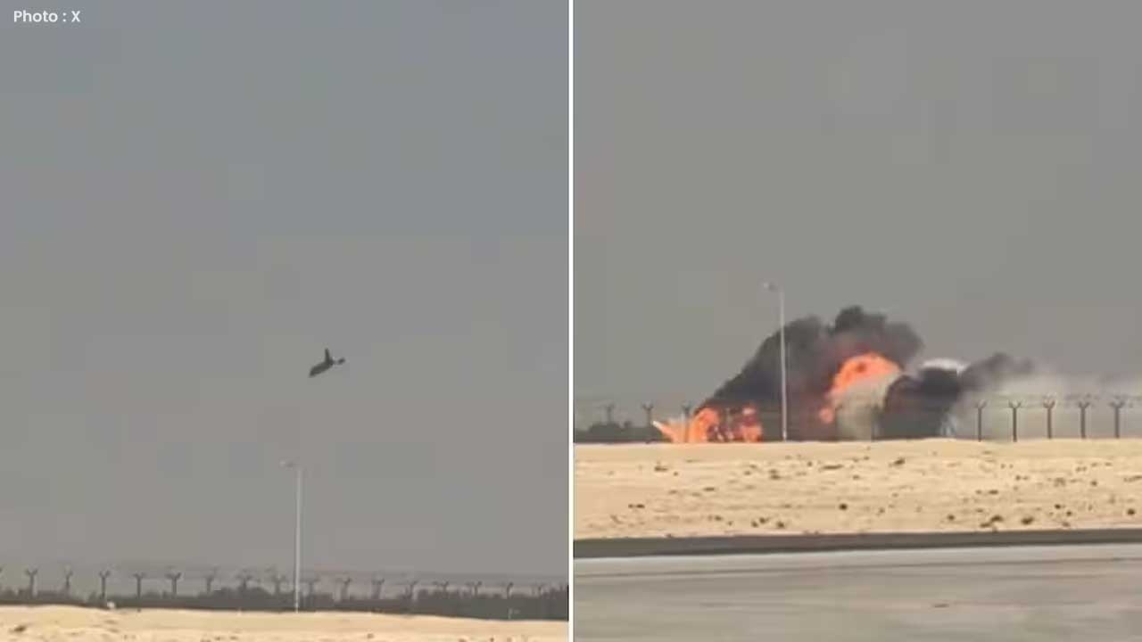 Tejas Fighter Jet Plummets at Dubai Air Show, Pilot's Condition Unclear