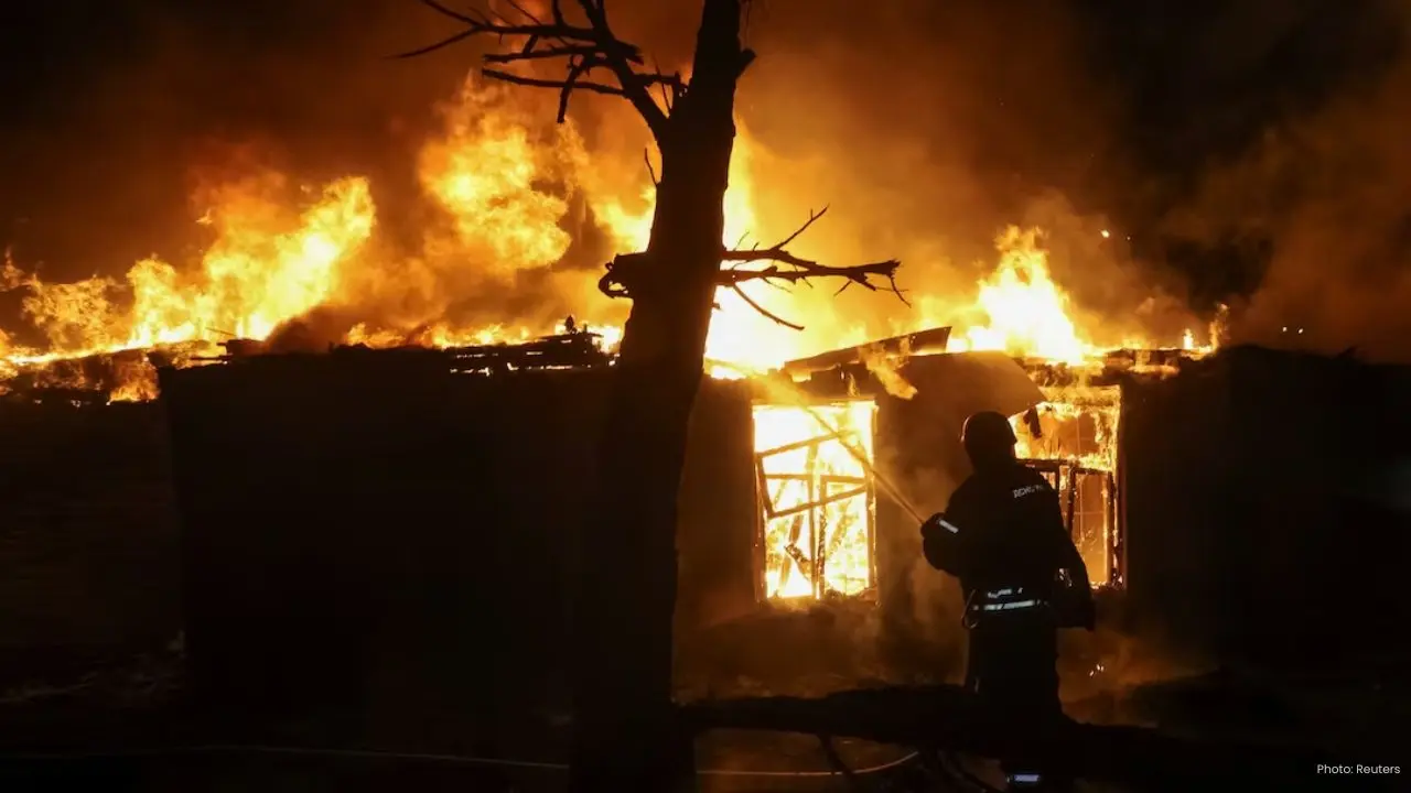 Devastating Drone Strikes Hit Kharkiv, Four Lives Lost