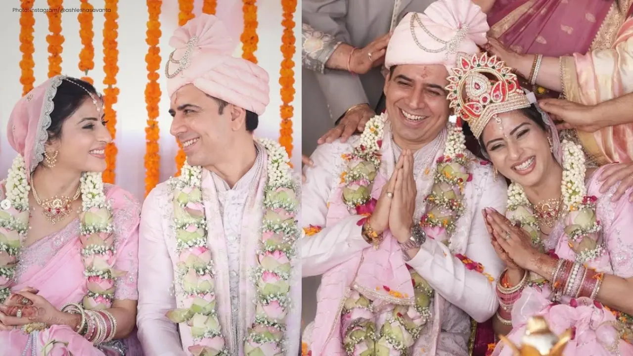 Ashlesha Savant Ties the Knot with Sandeep Baswana in Vrindavan