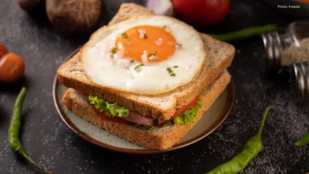 Wholesome Wholewheat Egg Sandwich: The Perfect Quick Breakfast
