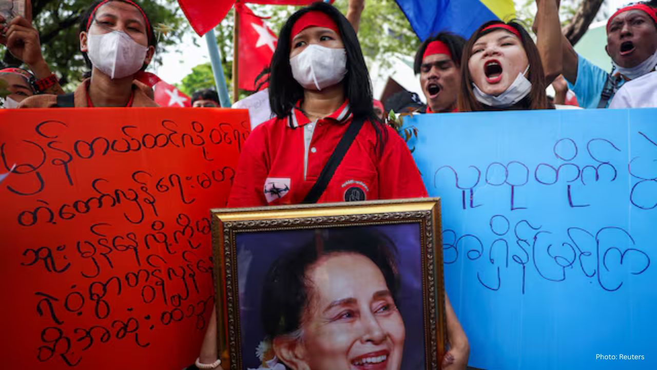 Myanmar's Junta Grants Pardon to Thousands Amid Election Scrutiny