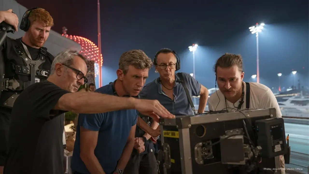 UAE Interns Experience Behind-the-Scenes Action on Global Film